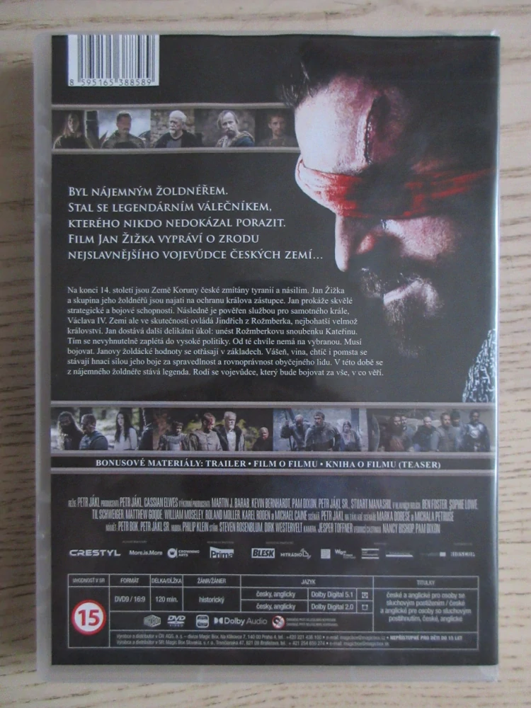 JAN ŽIŽKA, B. FOSTER, S. LOWE, DVD FILM ČR