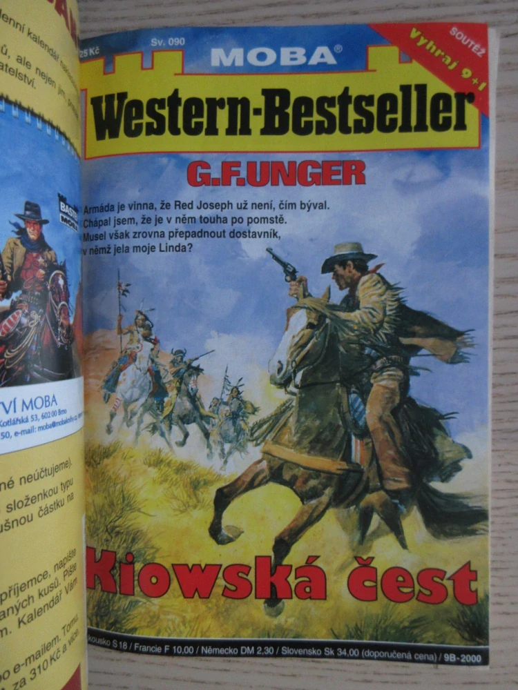6X HRDINOVÉ ZÁPAD, G. F. UNGER, **an