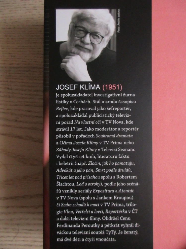 JEN DRÁPKEM UVÍZNEŠ, JOSEF KLÍMA, **an