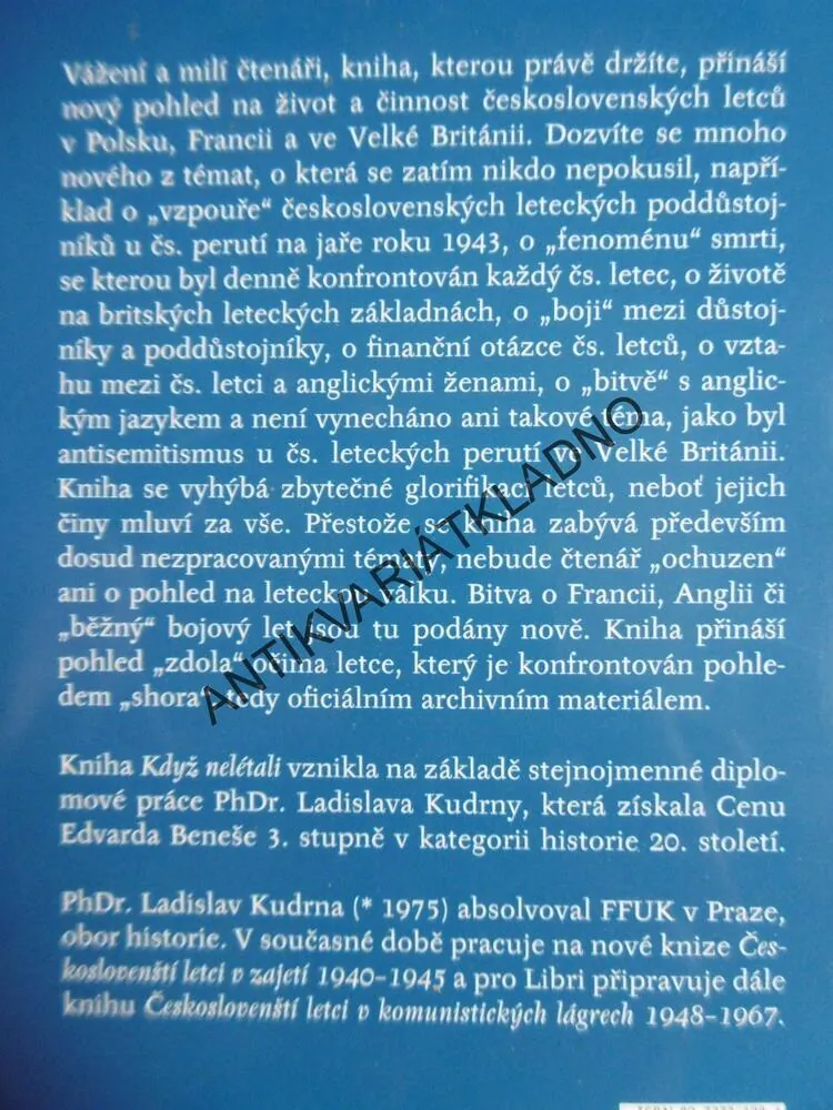 KDYŽ NELÉTALI,KUDRNA, VÁLKA, LETECTVÍ