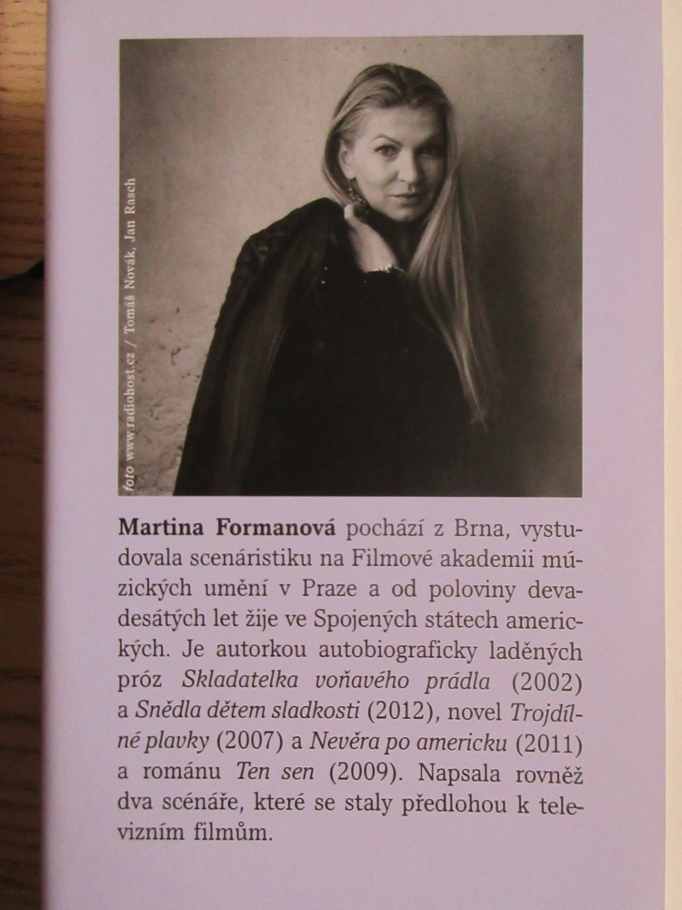 PŘÍPAD PAVLÍNA, MARTINA FORMANOVÁ, **an