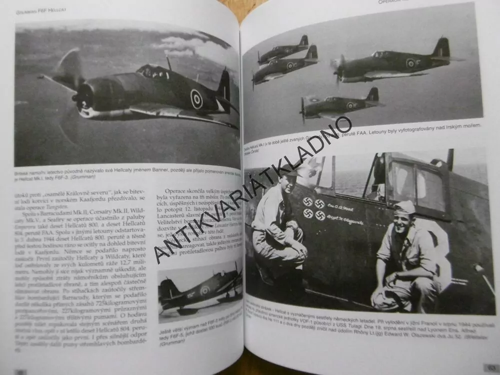 BOJOVÉ LEGENDY, GRUMMAN F6F HELLCAT, KRIST