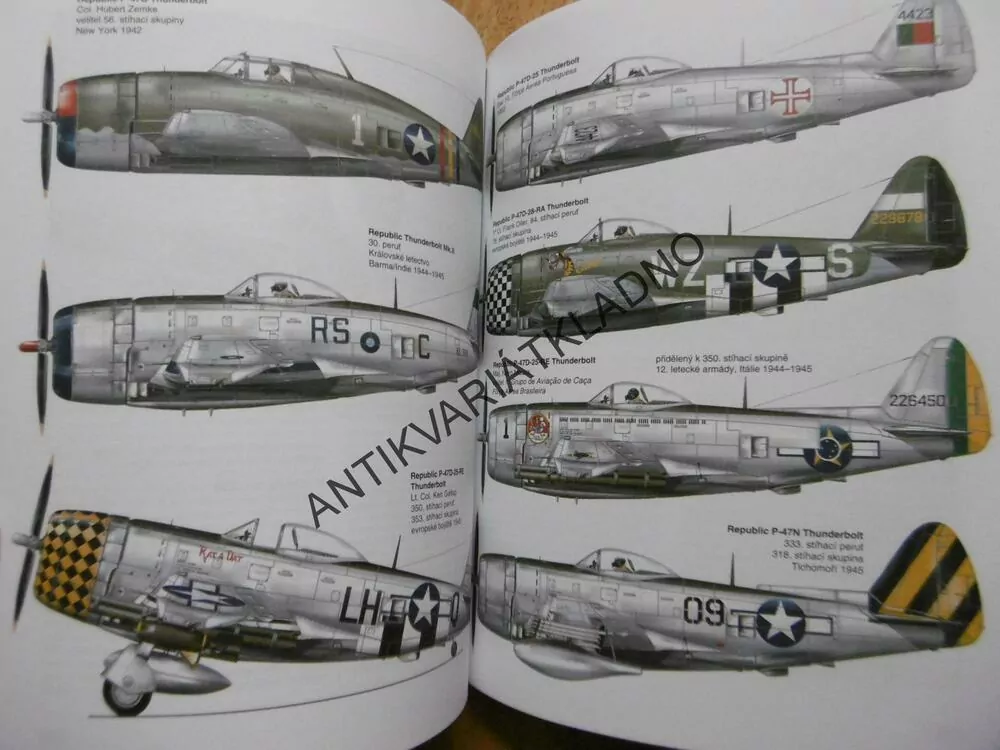 BOJOVÉ LEGENDY, P-47 THUNDERBOLT, SCUTTS