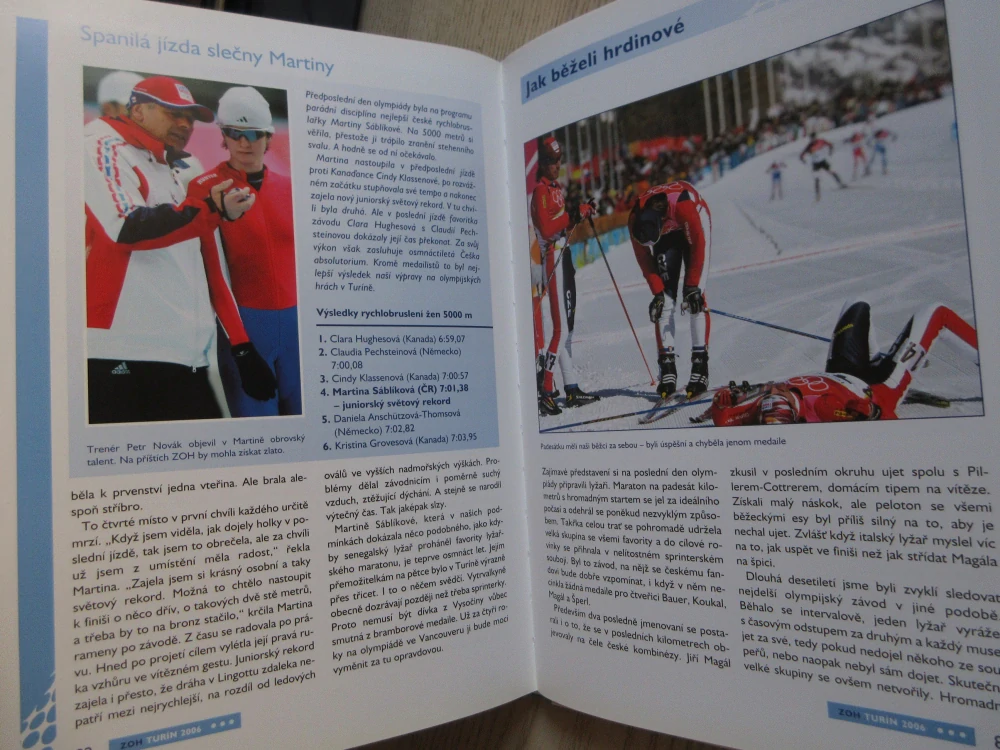 SNY, STŘEPY A ŠTĚSTÍ, ZOH TURÍN 2006, JAROMÍR BOSÁK, **an 