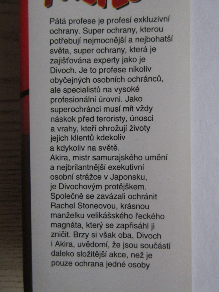 PÁTÁ PROFESE, DAVID MORRELL, **an
