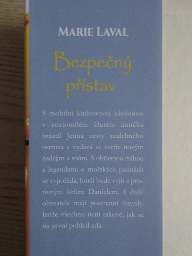 BEZPEČNÝ PŘÍSTAV, MARIE LAVAL, **an