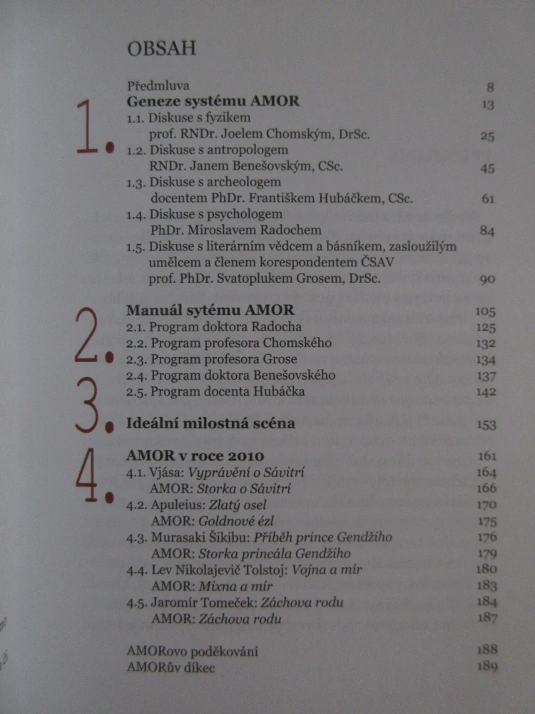 AMOR, JAROSLAV MALINA, **an