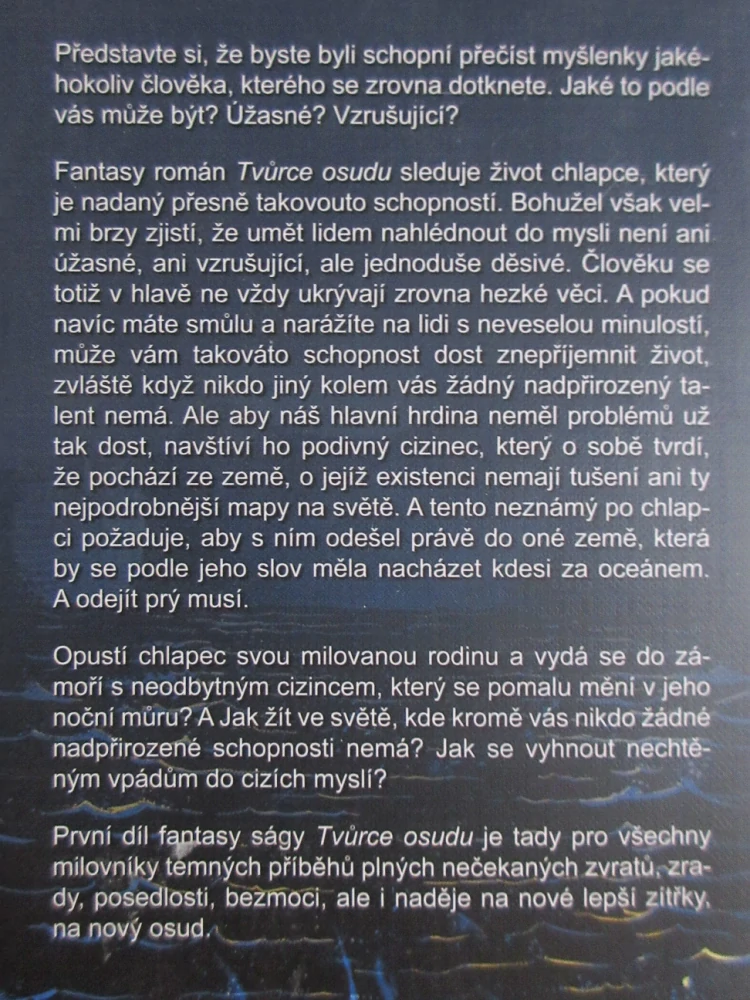 TVŮRCE OSUDU, ALICE SHY, **an