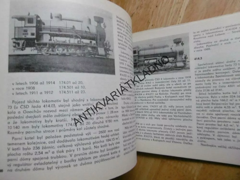 ATLAS LOKOMOTIV, 1900-1918, BEK, ŽELEZNICE, 1980