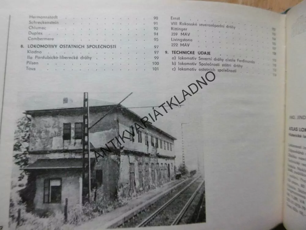 ATLAS LOKOMOTIV, HISTORICKÉ, BEK, ŽELEZNICE, 1978, **an