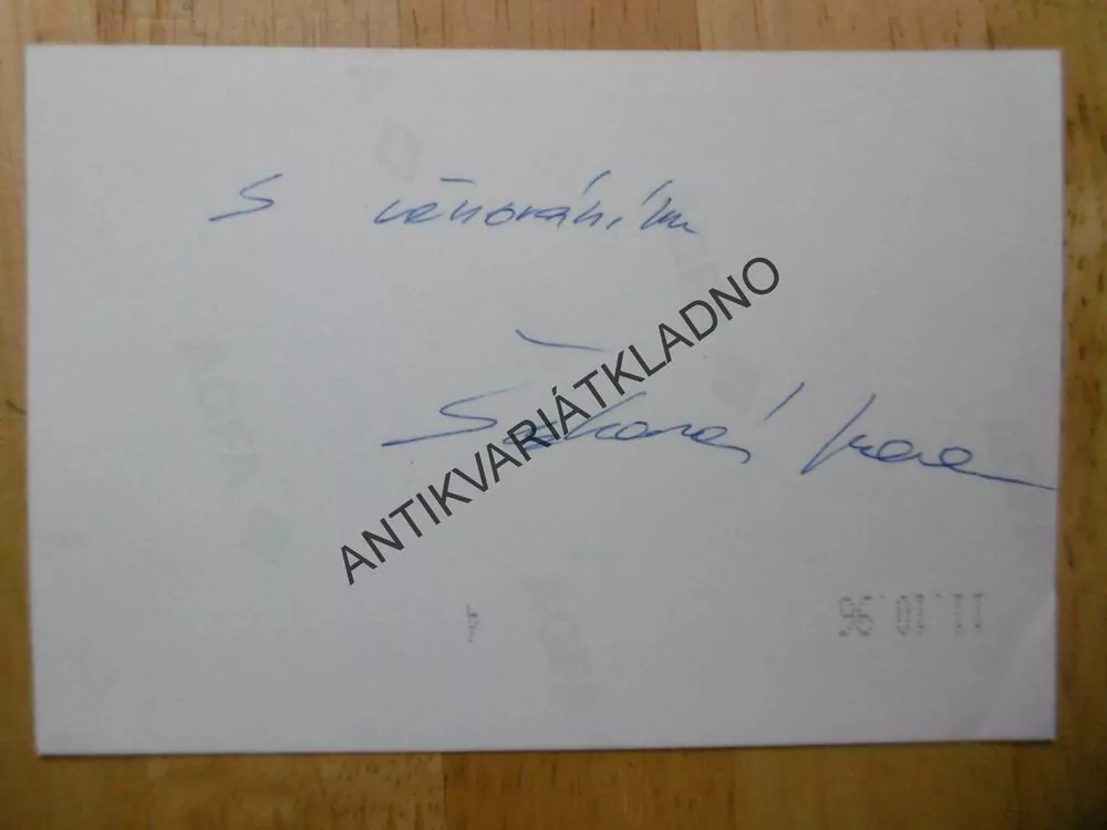 AUTOGRAM- -?,- ŠAŠKOVÁ IRENA, IVANA- ?-