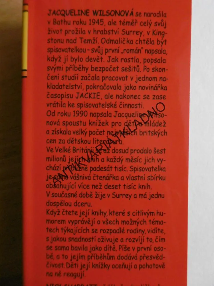 ZLATÉ SRDCE TRACY BEAKEROVÉ, JACQUELINE WILSONOVÁ, **an