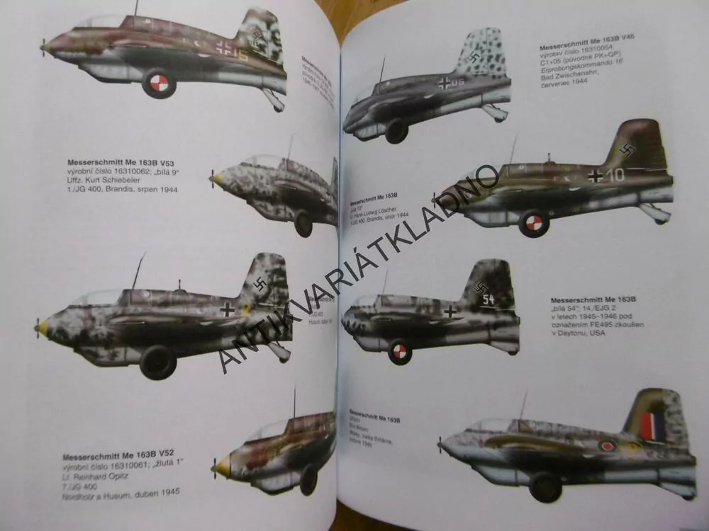 BOJOVÉ LEGENDY, MESSERSCHMITT ME 163 KOMET, PEJČOCH