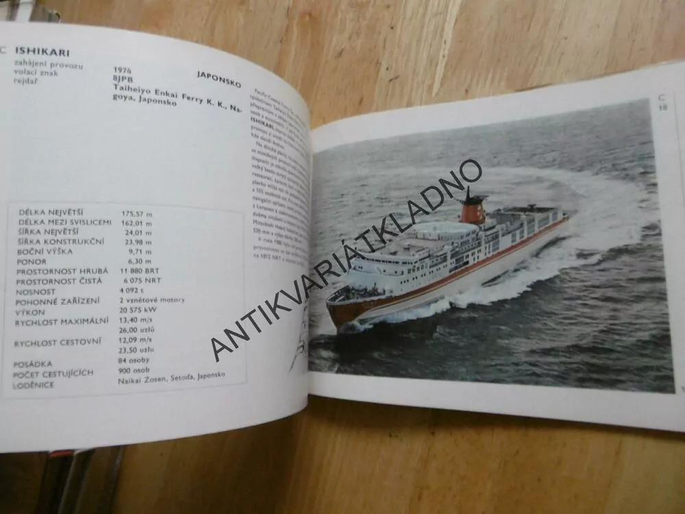 ATLAS LODÍ, OSOBNÍ LODĚ MINULOSTI A SOUČASNOSTI, ŠKŇOUŘIL, RŮŽIČKA, NADAS