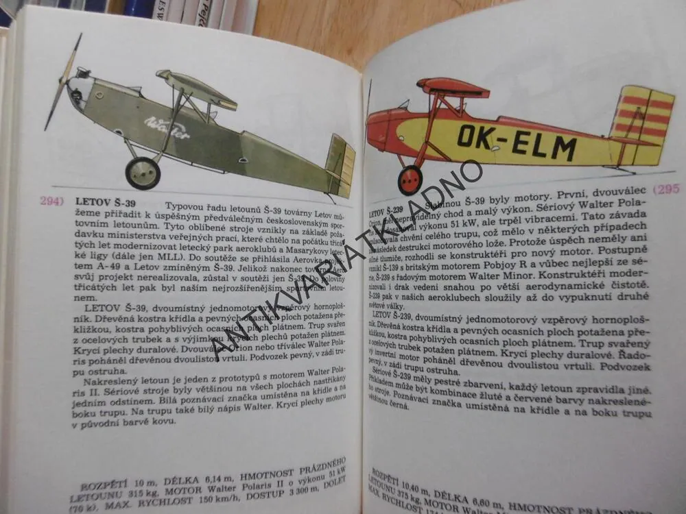 LETADLA ČESKOSLOVENSKÝCH PILOTŮ, ŠOREL, LETECTVÍ, LETADLO, **an
