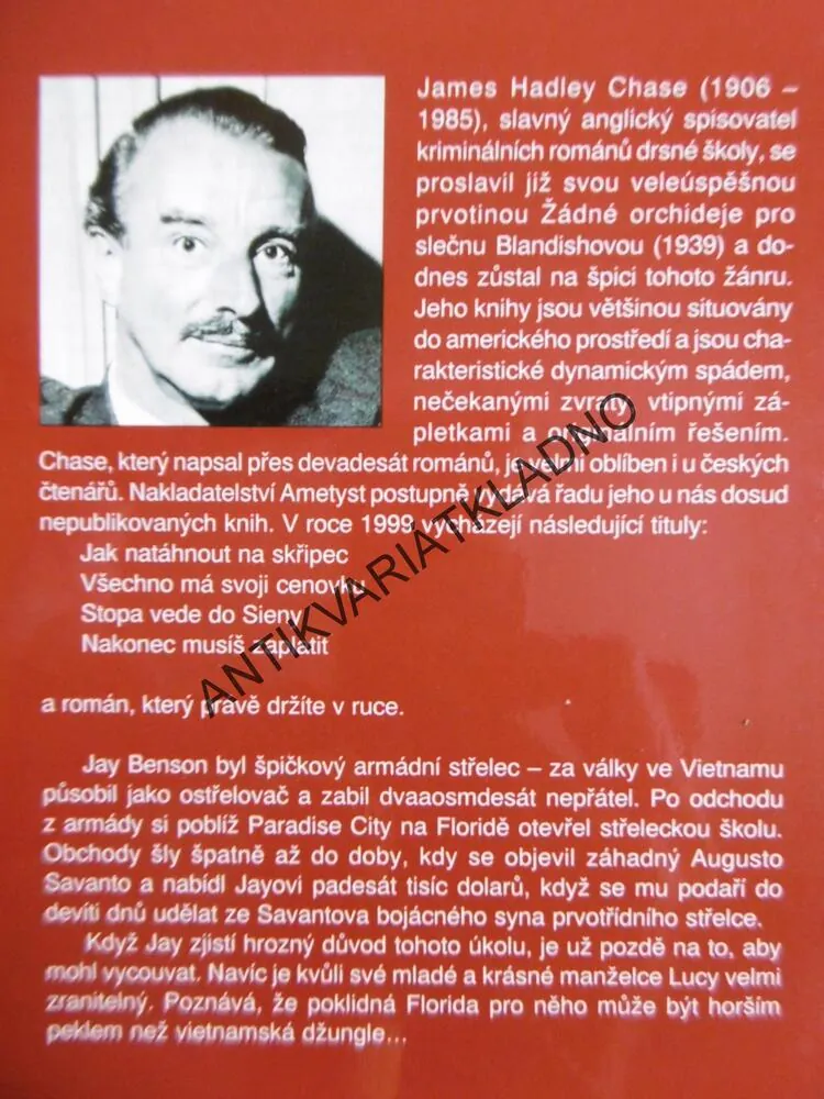 ROVNOU MEZI OČI, JAMES HADLEY CHASE, **an