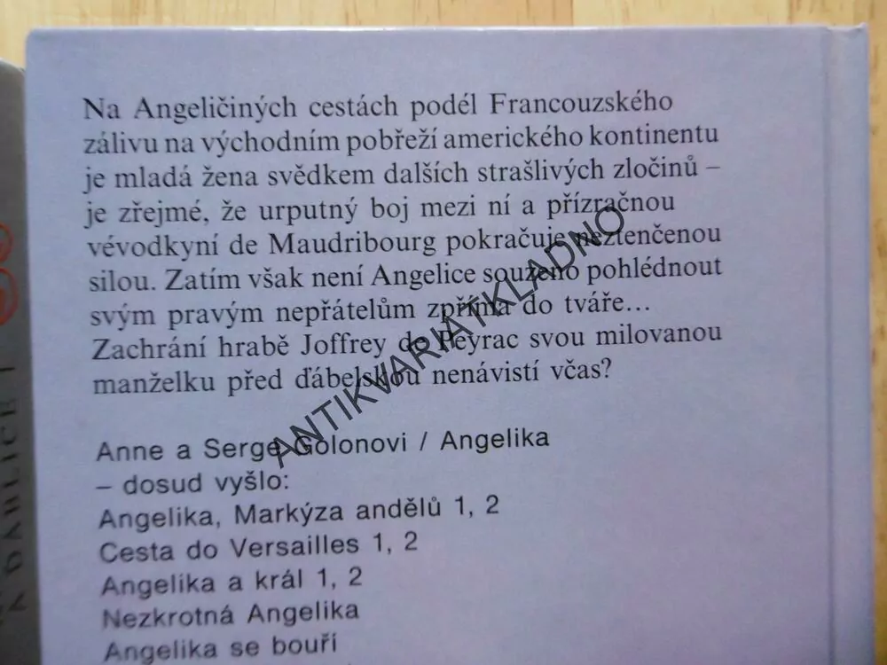ANGELIKA A ĎÁBLICE, 1-2, ANNE A SERGE GOLON, **an