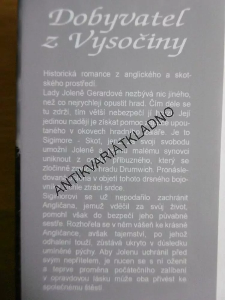 DOBYVATEL Z VYSOČINY, HANNAH HOWELL