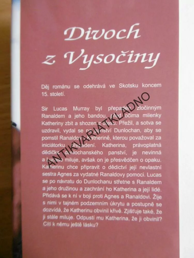 DIVOCH Z VYSOČINY, HANNAH HOWELL