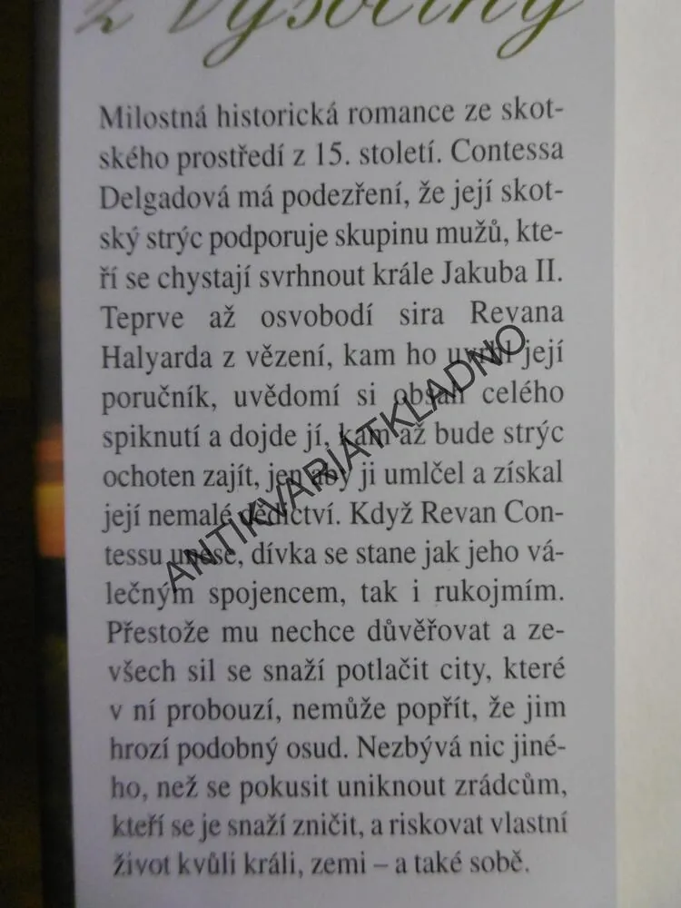 SRDCE Z VYSOČINY, HANNAH HOWELL