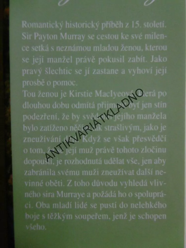 ANDĚL Z VYSOČINY, HANNAH HOWELL