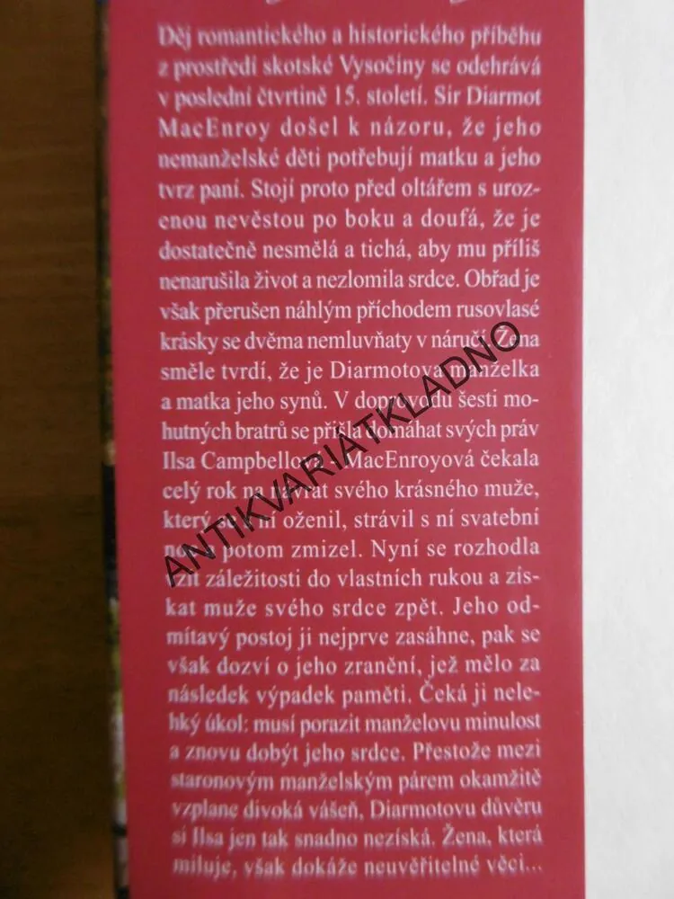 ŽENICH Z VYSOČINY, HANNAH HOWELL