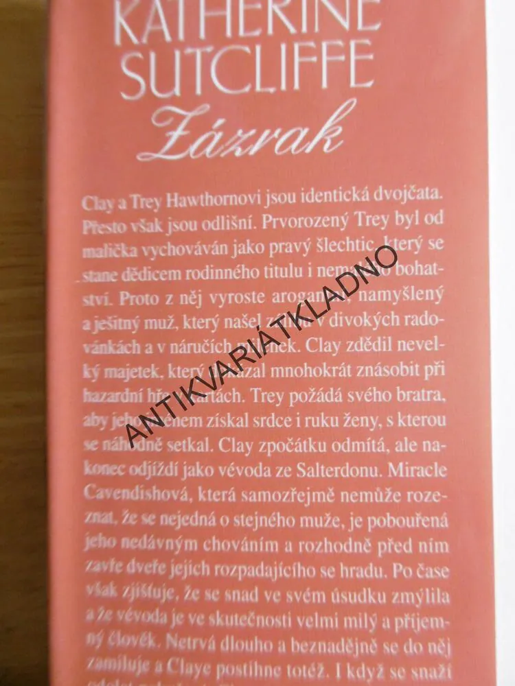 ZÁZRAK, KATHERINE SUTCLIFFE