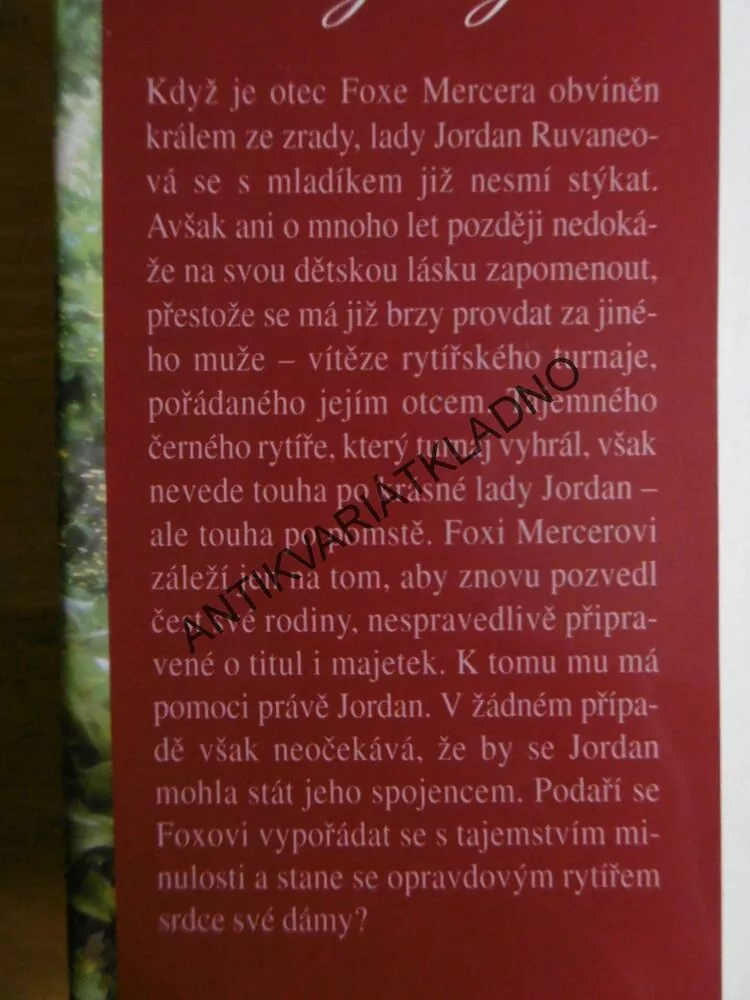 ČERNÝ RYTÍŘ, LAUREL O´DONNELL