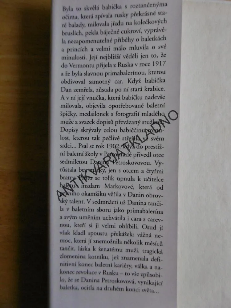 PRIMABALERÍNA, DANIELLE STEEL, **an