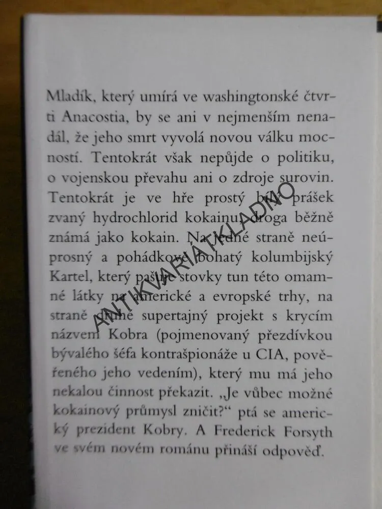 KOBRA, FREDERICK FORSYTH, **an