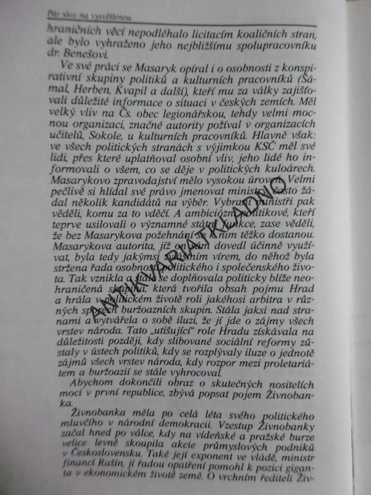 AFÉRY PRVNÍ REPUBLIKY, JAN HRUBÝ