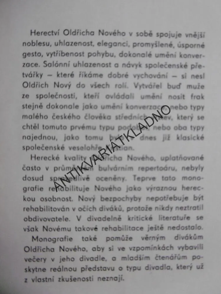 OLDŘICH NOVÝ, PROMĚNY, LANGR, PAŘÍKOVÁ, **an