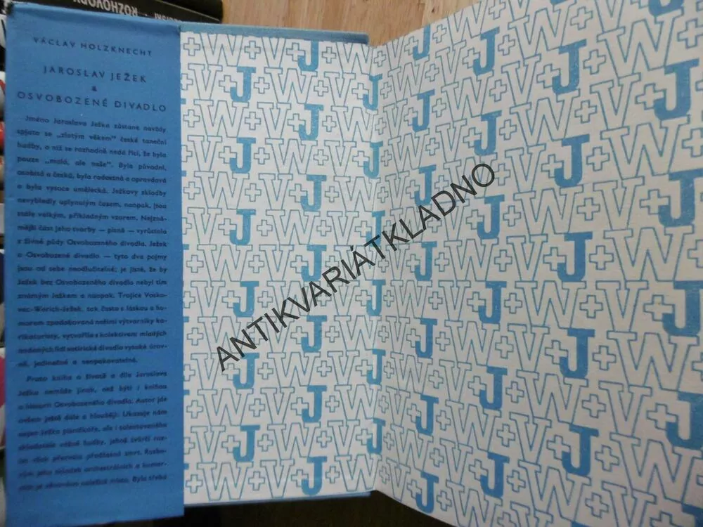 JAROSLAV JEŽEK, OSVOBOZENÉ DIVADLO, HOLZKNECHT