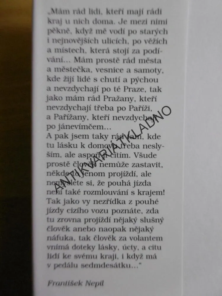LIPOVÁ ALEJ, FRANTIŠEK NEPIL