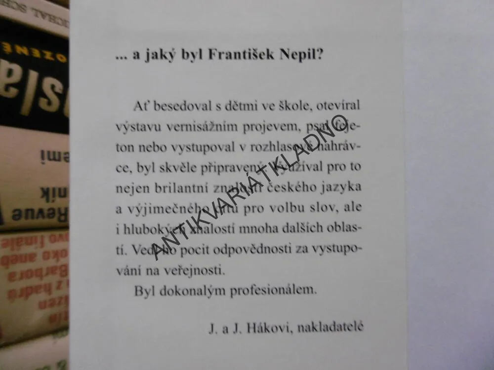 MALÝ ATLAS MÉHO SRDCE, FRANTIŠEK NEPIL, ADOLF BORN