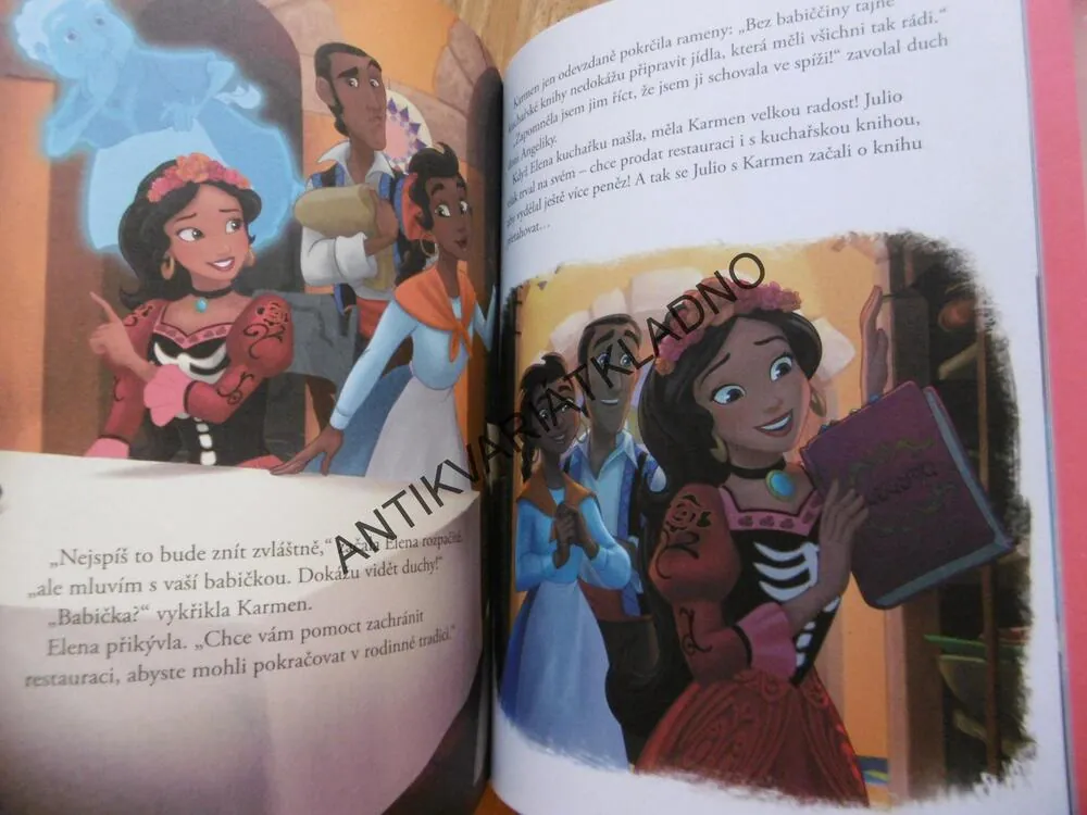 OD POHÁDKY K POHÁDCE, ELENA Z AVALORU, ZAČÍNÁME ČÍST, DISNEY