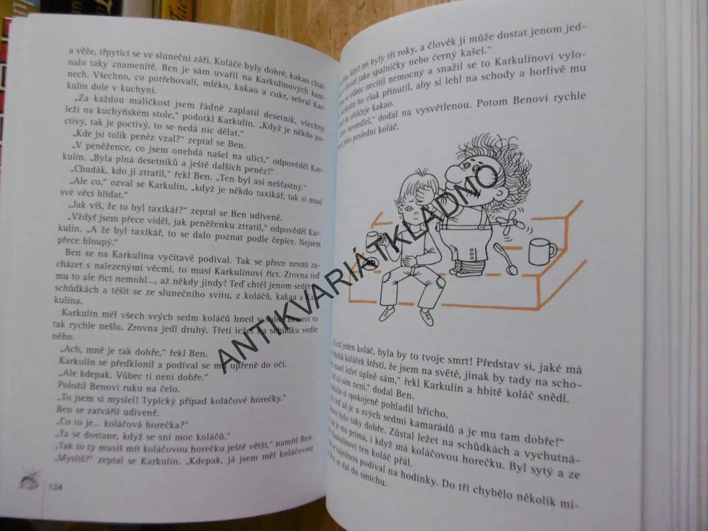 KARKULÍN ZE STŘECHY, ASTRID LINDGRENOVÁ, ZMATLÍKOVÁ, **an
