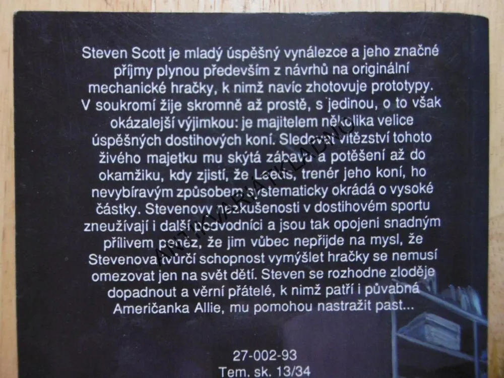 VYSOKÉ SÁZKY, DICK FRANCIS,**an