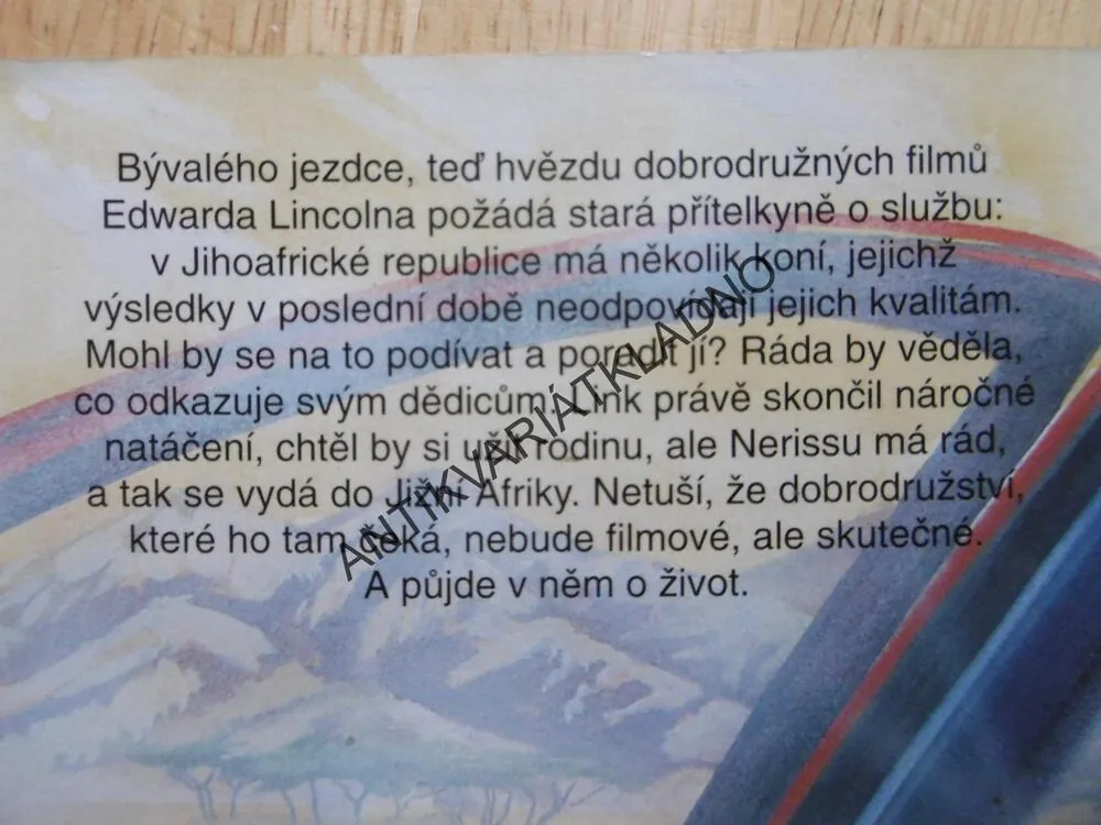 KOUŘOVÁ CLONA, DICK FRANCIS,**an