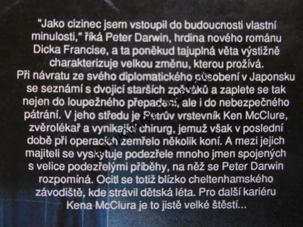 NÁVRAT DIPLOMATA, DICK FRANCIS,**an
