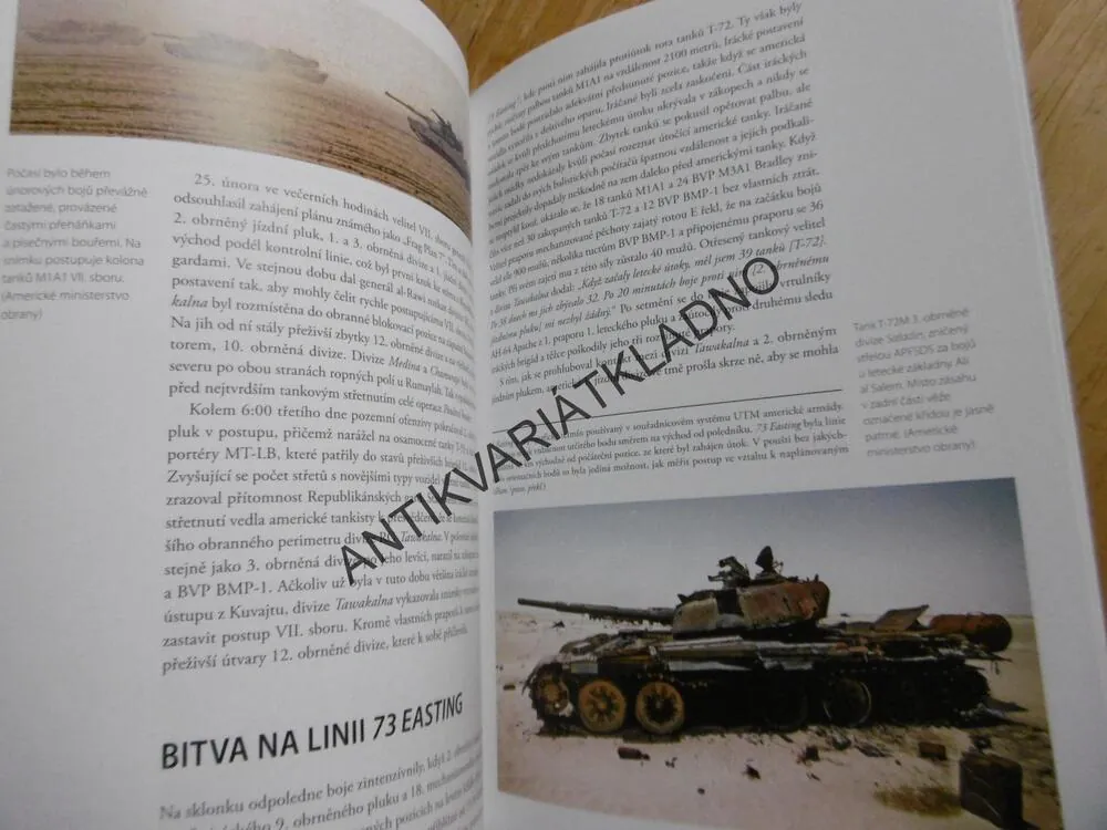 M1 ABRAMS VS T-72 URAL, OPERACE POUŠTNÍ BOUŘE 1991, ZALOGA