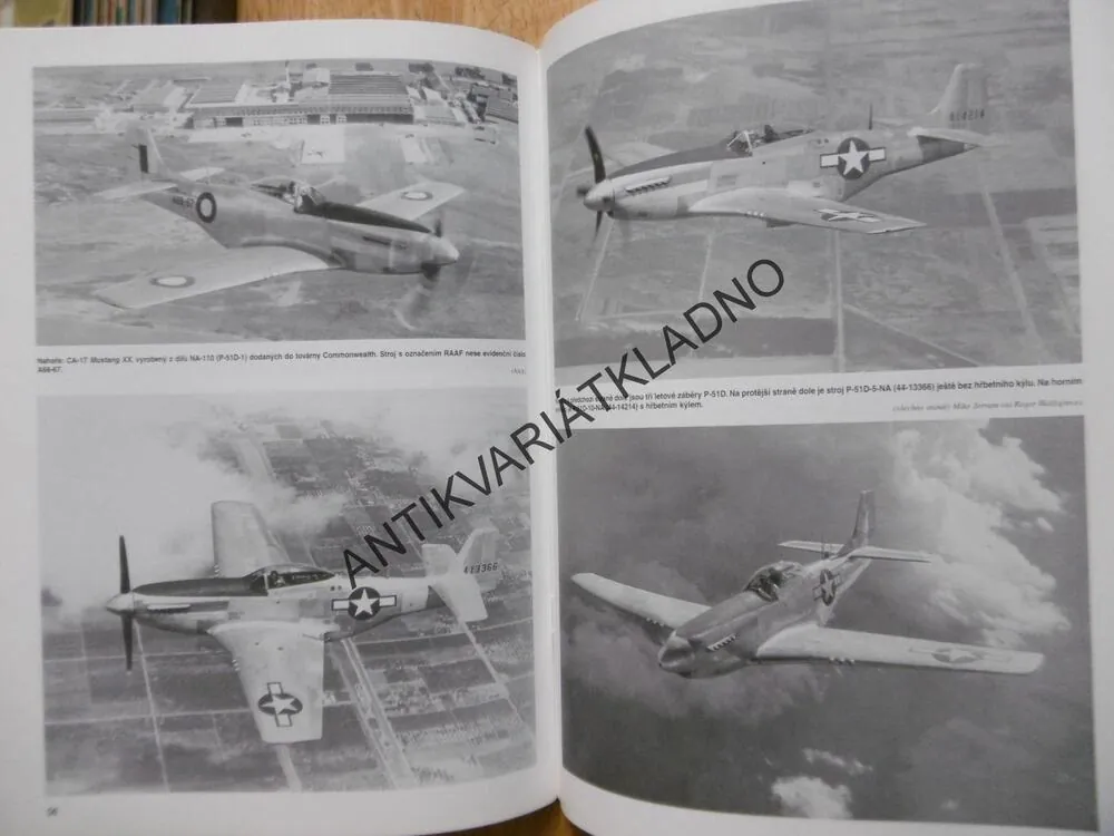 MONOGRAFIE 1., NORTH AMERICAN P-51 MUSTANG
