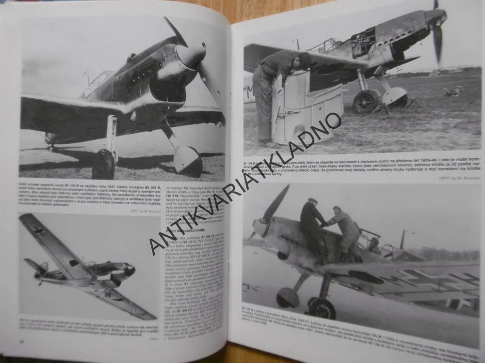 MONOGRAFIE 1., MESSERSCHMITT BF 109