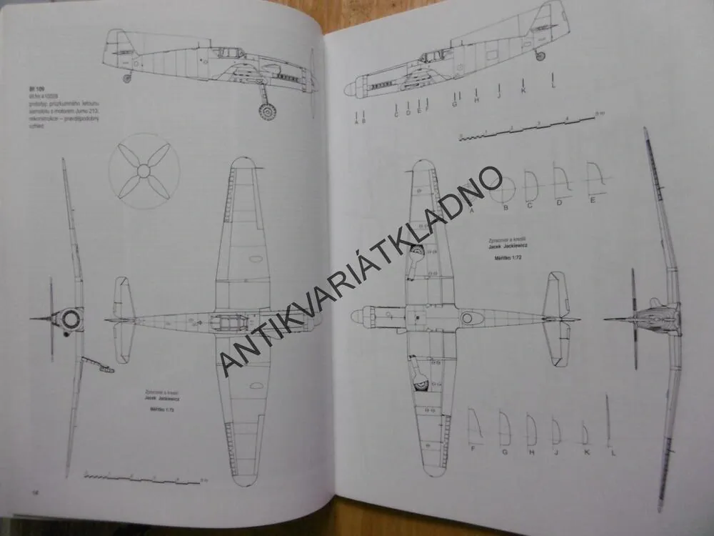 MONOGRAFIE 3., MESSERSCHMITT BF 109