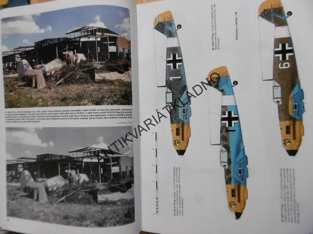 MONOGRAFIE 4., MESSERSCHMITT BF 109