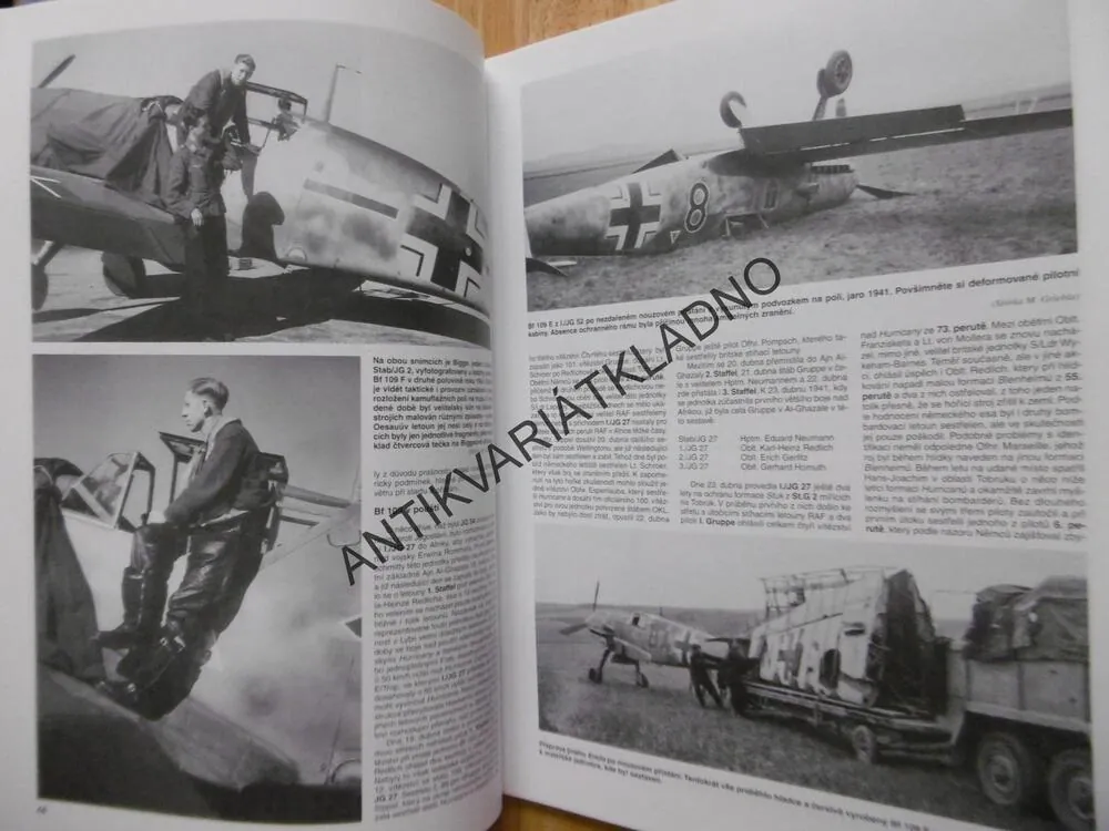 MONOGRAFIE 5., MESSERSCHMITT BF 109