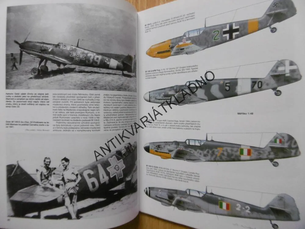 MONOGRAFIE 6., MESSERSCHMITT BF 109