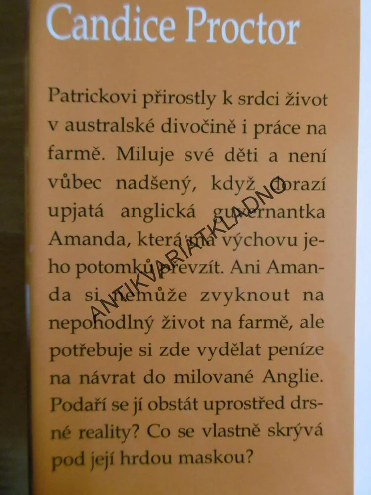 POD AUSTRALSKÝM SLUNCEM, CANDICE PROCTOR, **an