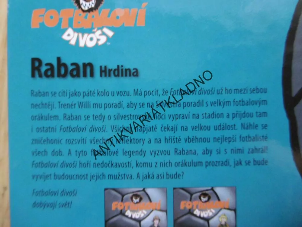 FOTBALOVÍ DIVOŠI, RABAN HRDINA, JOACHIM MASANNEK