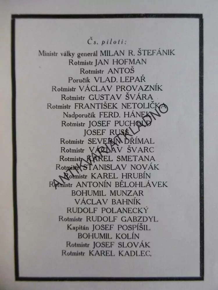 ALMANACH LETECTVÍ 1924, AERO,